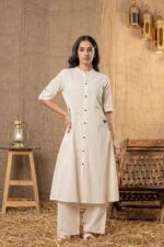 Cotton Slub A line Kurti