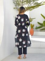 Straight Kurta Pant Set - Image 3