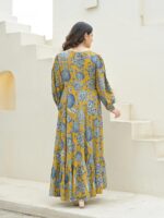 Rayon Flare Dress - Image 7